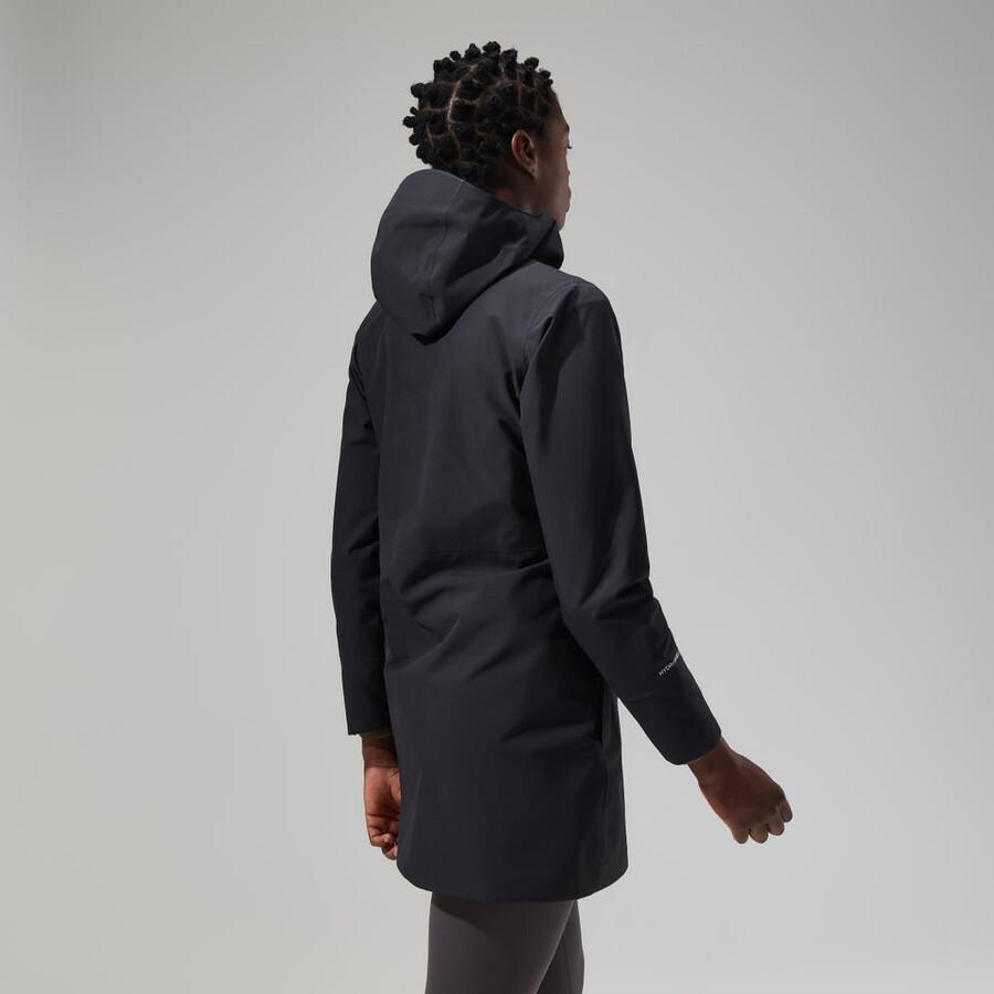 donne omeara giacca lunga - nero berghaus