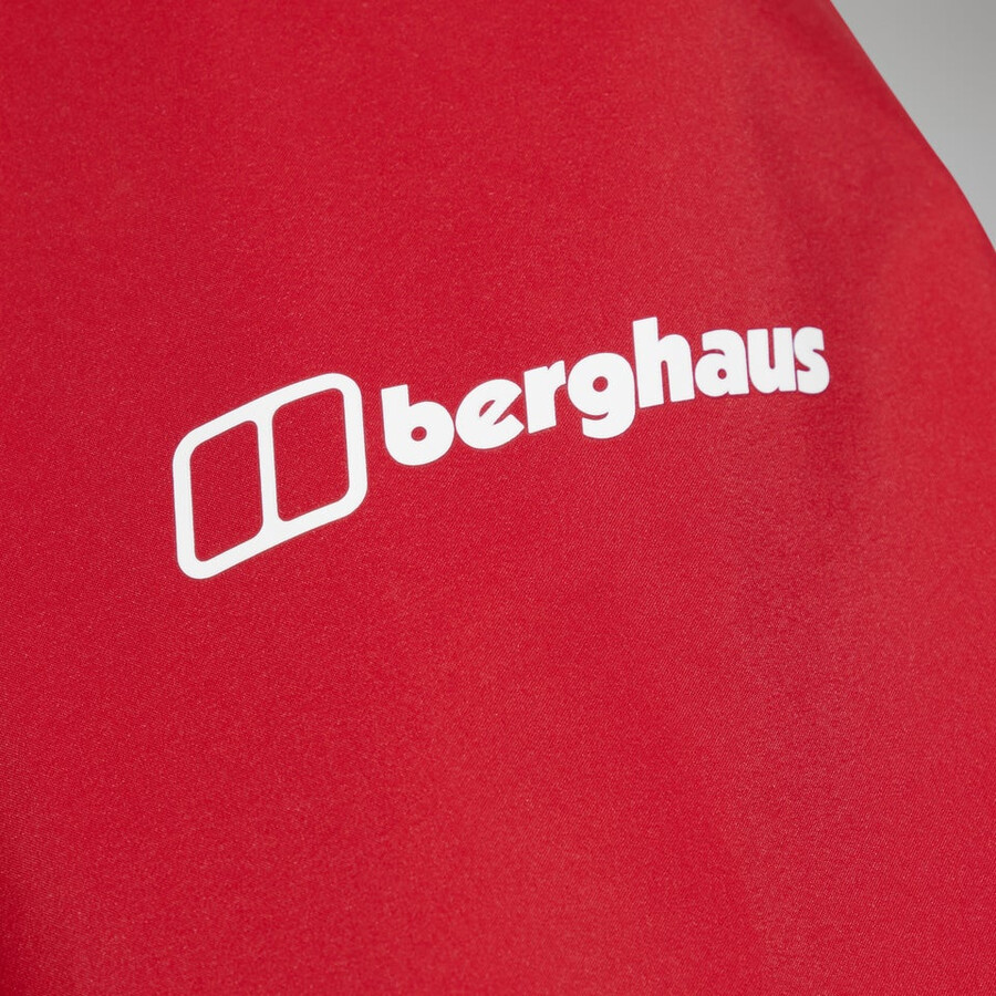 donne mtn cercatore di gore-tex giacca - rosso scurorosso berghaus