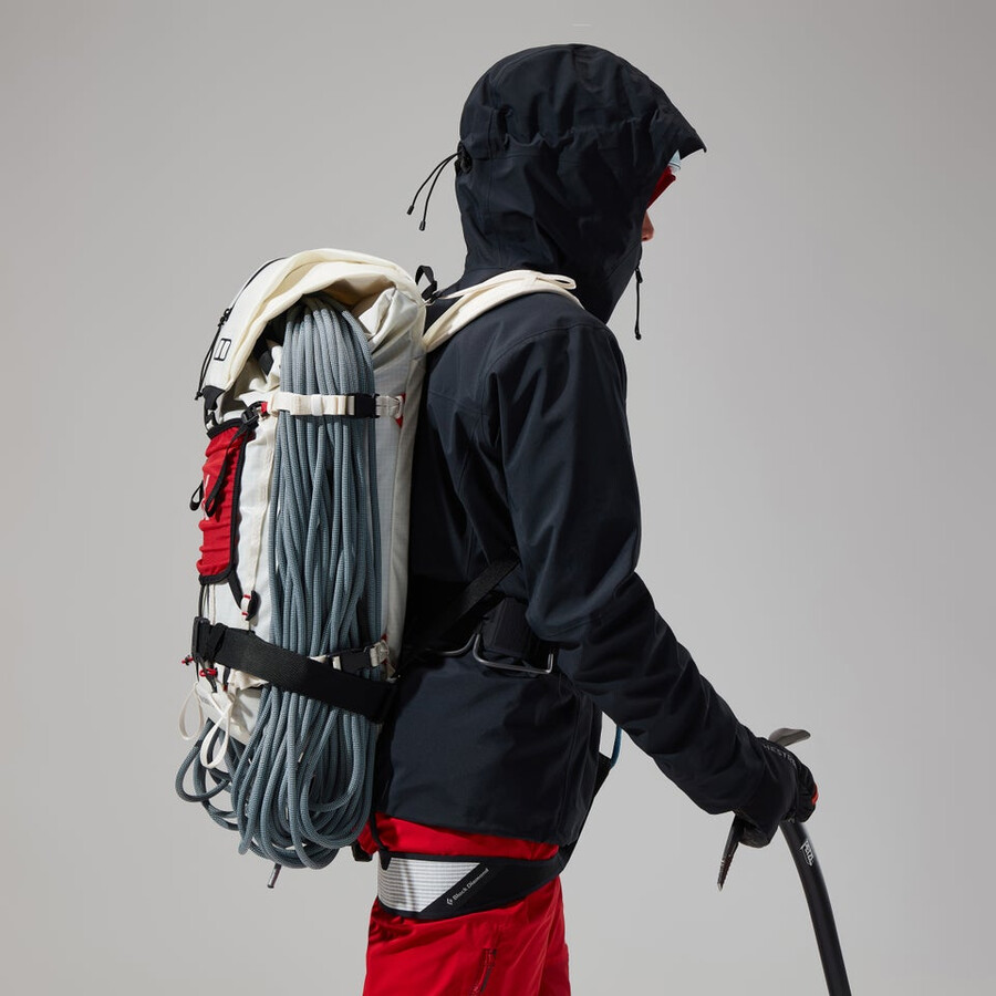 donne mtn cercatore di gore-tex giacca - nero berghaus