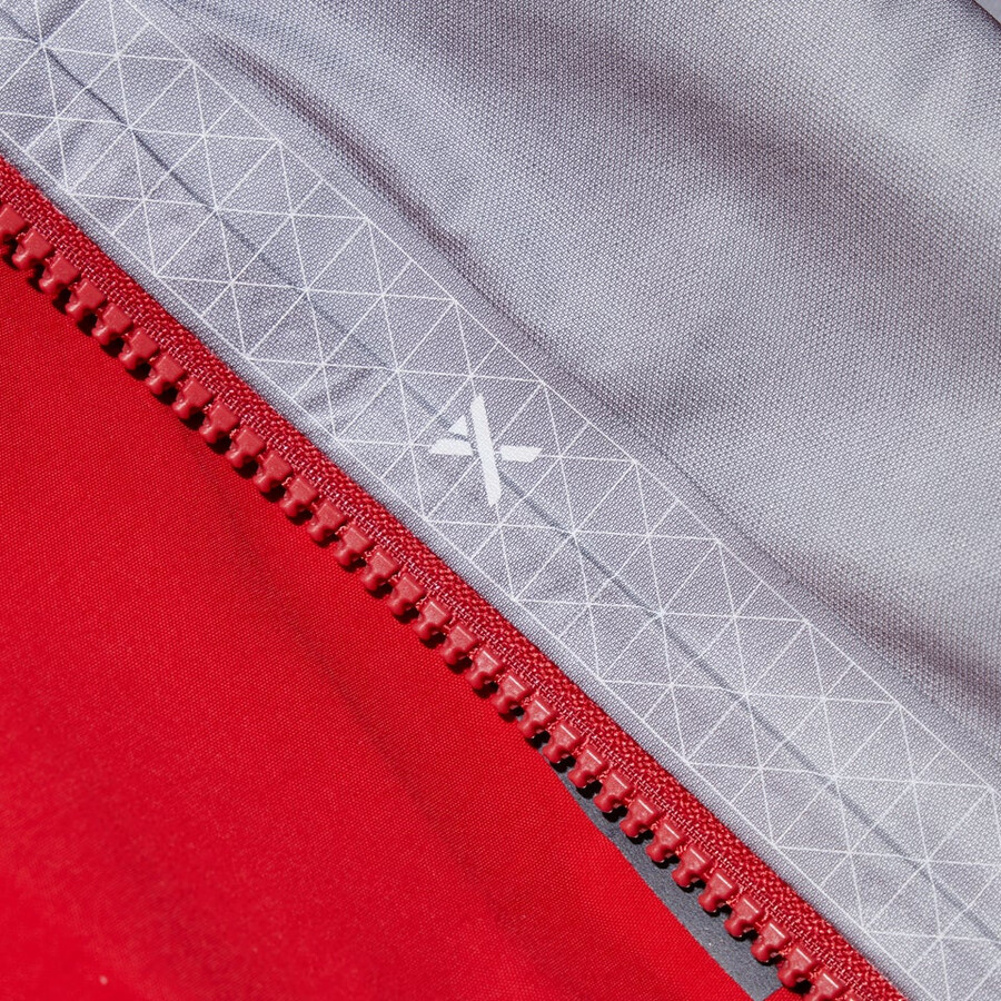 donne mtn spigolo scendere in gore-tex giacca - rosso berghaus