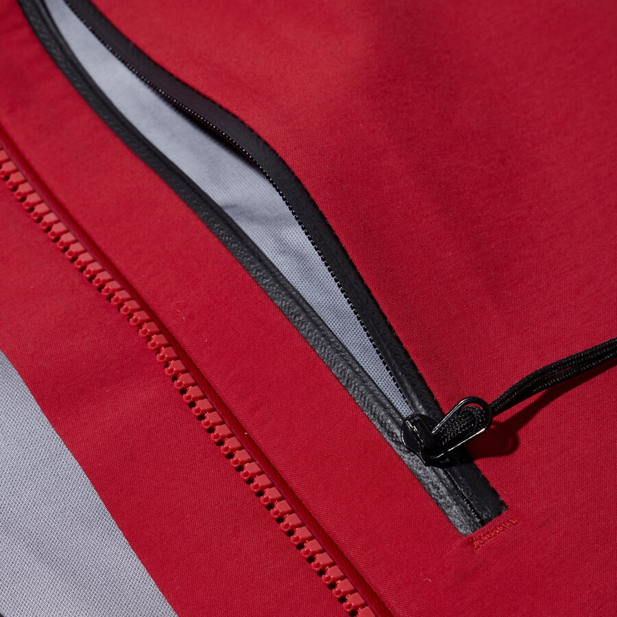 donne mtn spigolo scendere in gore-tex giacca - rosso berghaus