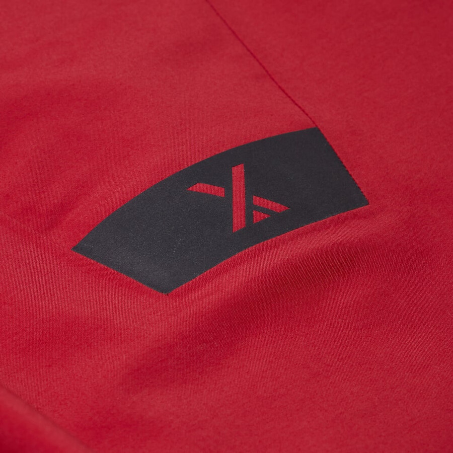donne mtn spigolo scendere in gore-tex giacca - rosso berghaus