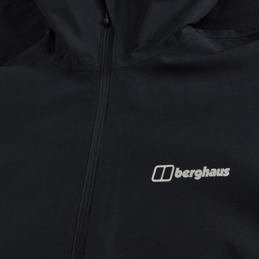 donne bramblfell interattiva impermeabile gore-tex giacca - nero berghaus