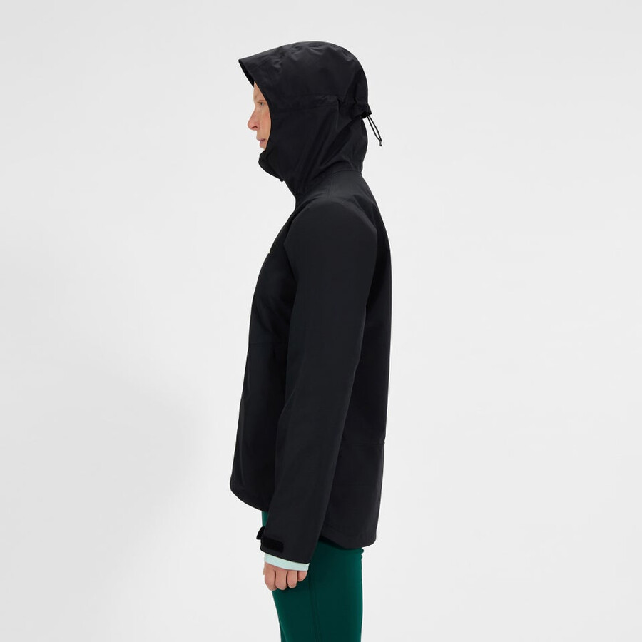 donne bramblfell interattiva impermeabile gore-tex giacca - nero berghaus