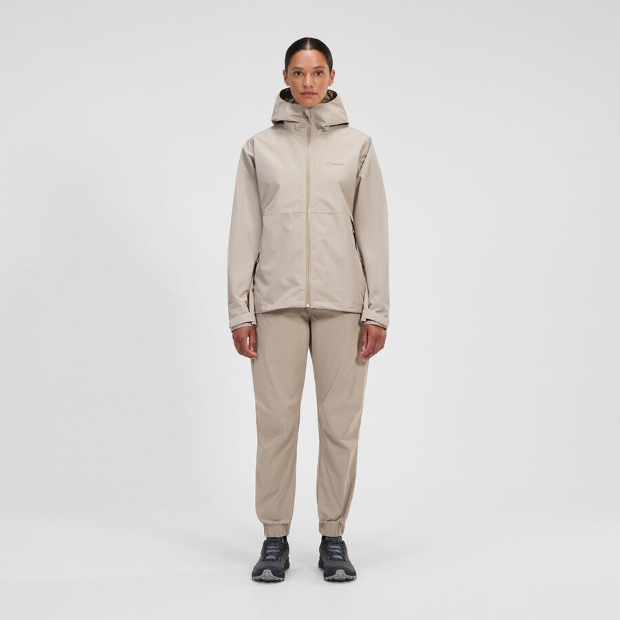 donne bramblfell interattiva impermeabile gore-tex giacca - grigio berghaus