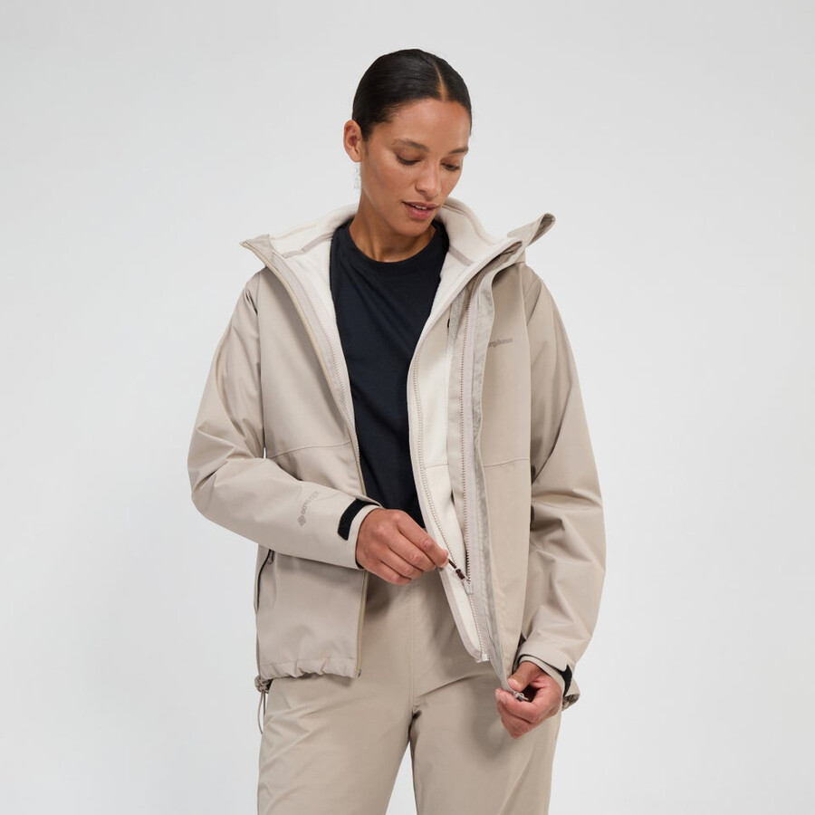 donne bramblfell interattiva impermeabile gore-tex giacca - grigio berghaus