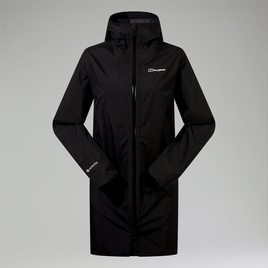 donne ashberry impermeabile gore-tex giacca - nero berghaus