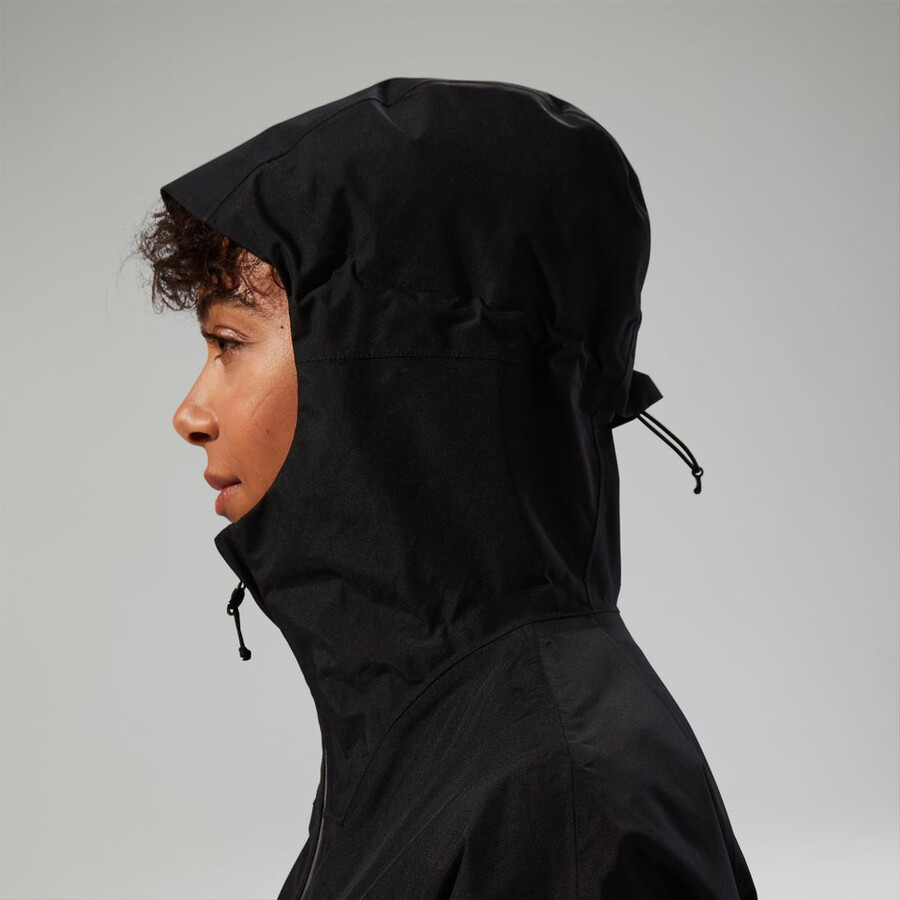 donne ashberry impermeabile gore-tex giacca - nero berghaus