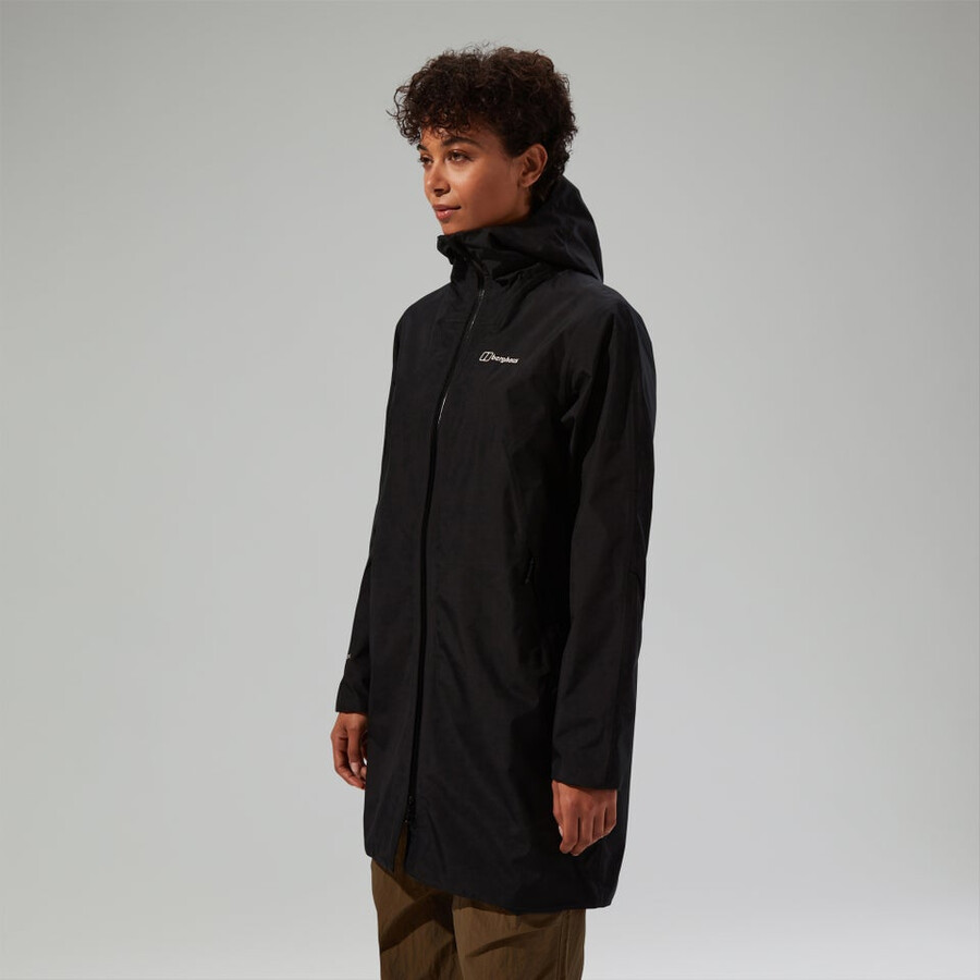 donne ashberry impermeabile gore-tex giacca - nero berghaus
