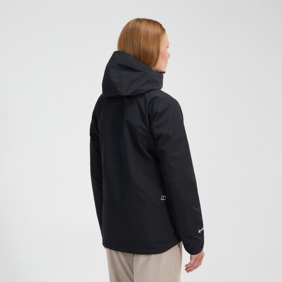 donne bramblfell gemini impermeabile gore-tex giacca 3in1 - nero berghaus
