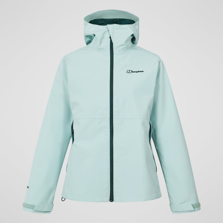 donne bramblfell gemini impermeabile gore-tex giacca 3in1 - verde berghaus
