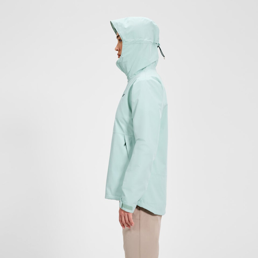 donne bramblfell gemini impermeabile gore-tex giacca 3in1 - verde berghaus