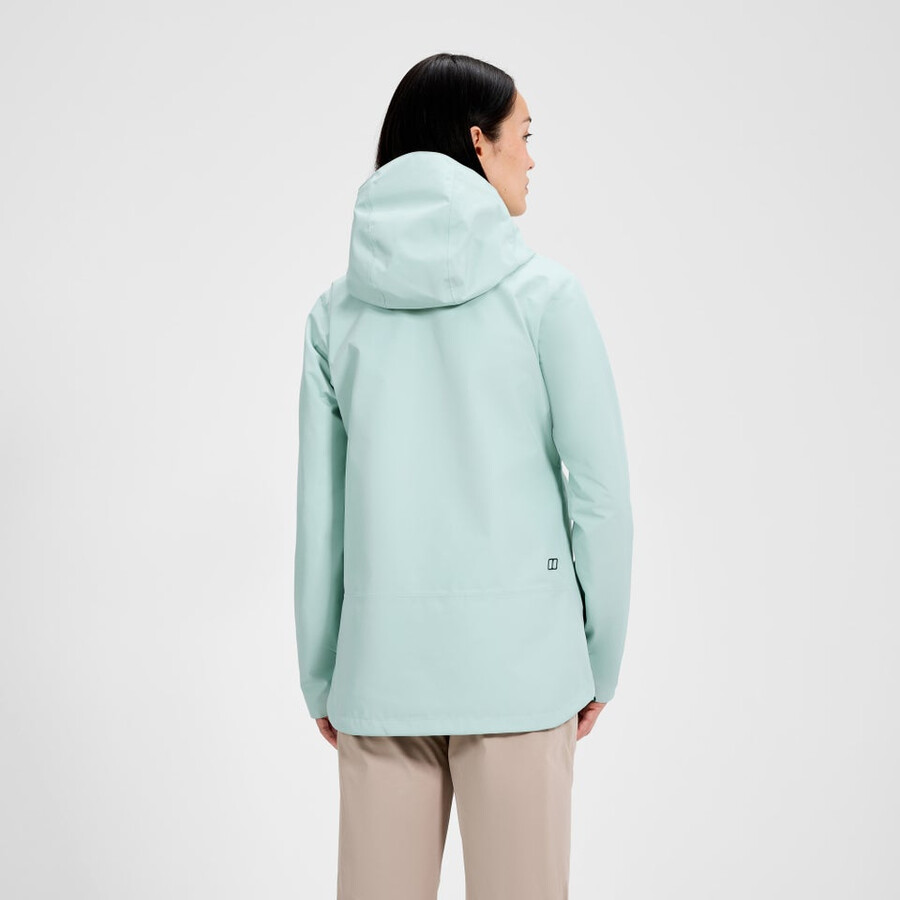 donne bramblfell gemini impermeabile gore-tex giacca 3in1 - verde berghaus