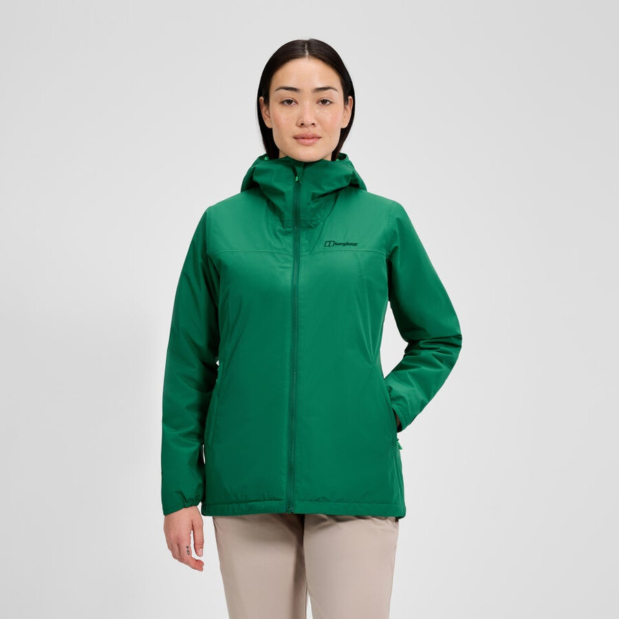 donne diluvio pro 3.0 coibentato - verde berghaus