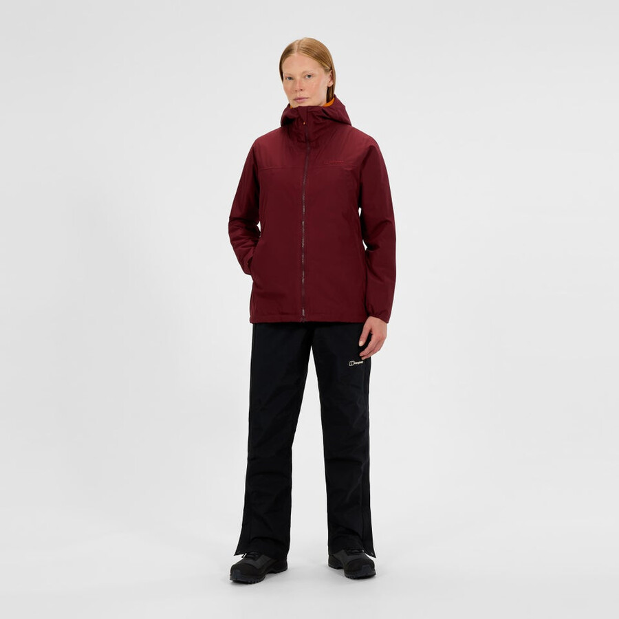 donne diluvio pro 3.0 insulated jacket - red berghaus