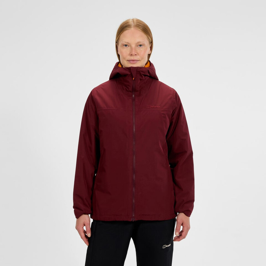 donne diluvio pro 3.0 insulated jacket - red berghaus