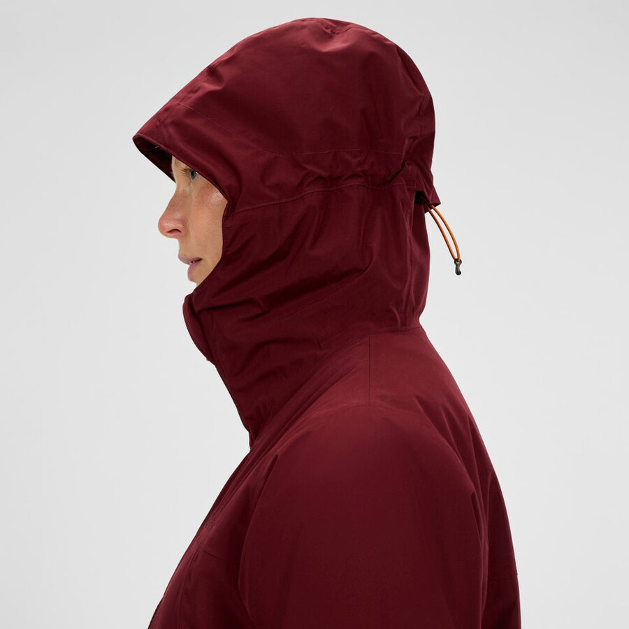 donne diluvio pro 3.0 insulated jacket - red berghaus