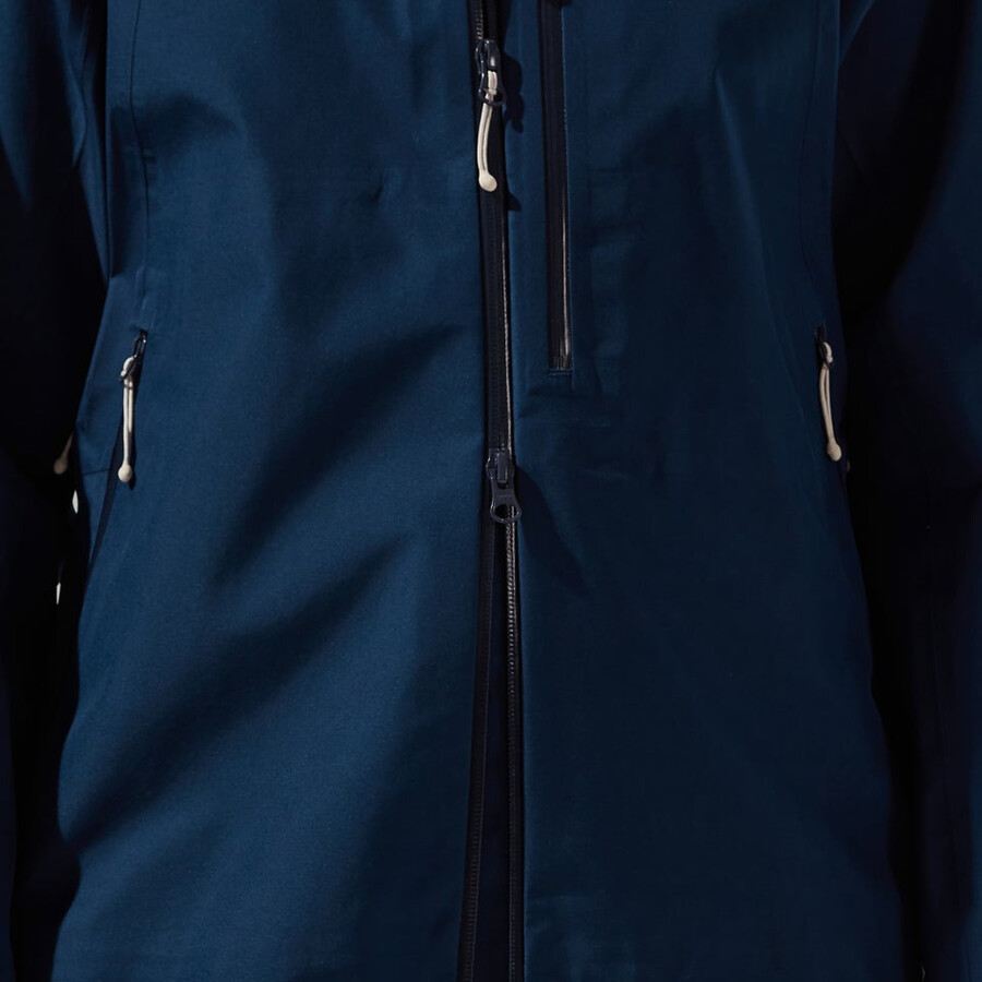 donne ridge-cercatore impermeabile gore-tex giacca - blu berghaus