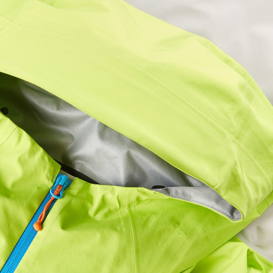 donne ridge-cercatore impermeabile gore-tex giacca - grigiogiallo berghaus
