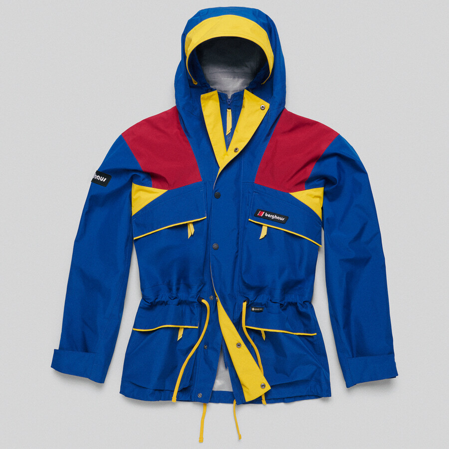 unisex trango impermeabile gore-tex giacca - blurosso berghaus