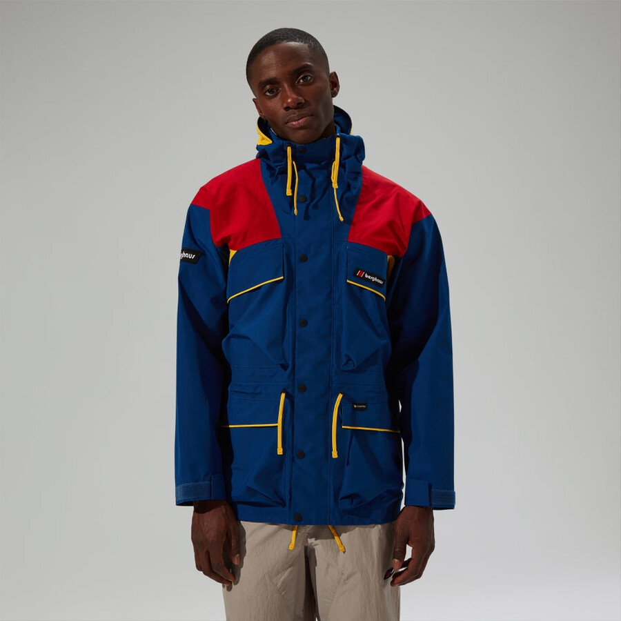 unisex trango impermeabile gore-tex giacca - blurosso berghaus