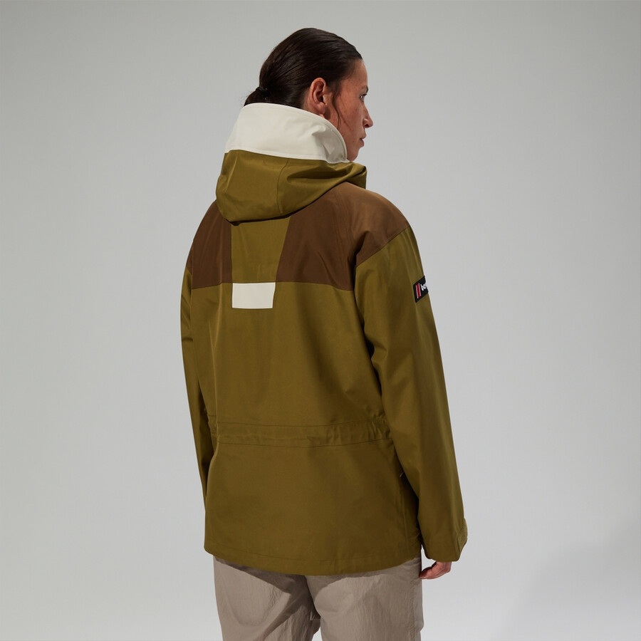 unisex trango impermeabile gore-tex giacca - verdemarrone berghaus