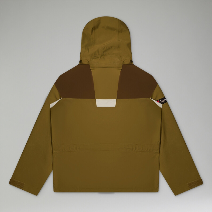 unisex trango impermeabile gore-tex giacca - verdemarrone berghaus
