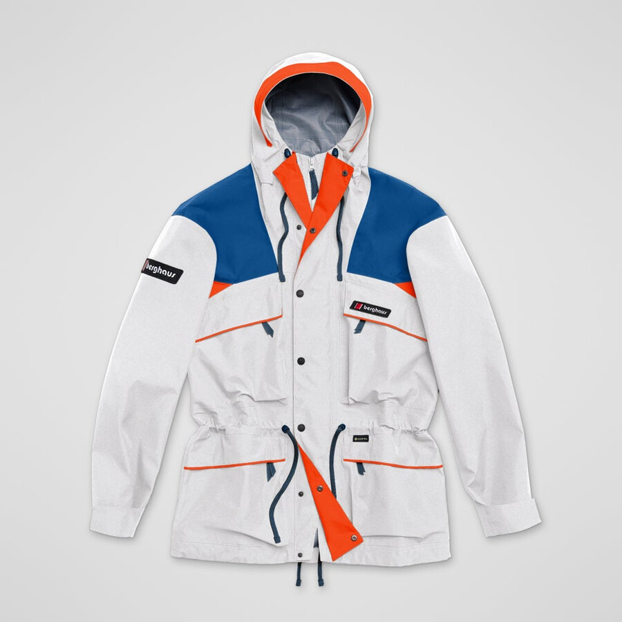 unisex trango impermeabile gore-tex giacca - grigioblu berghaus