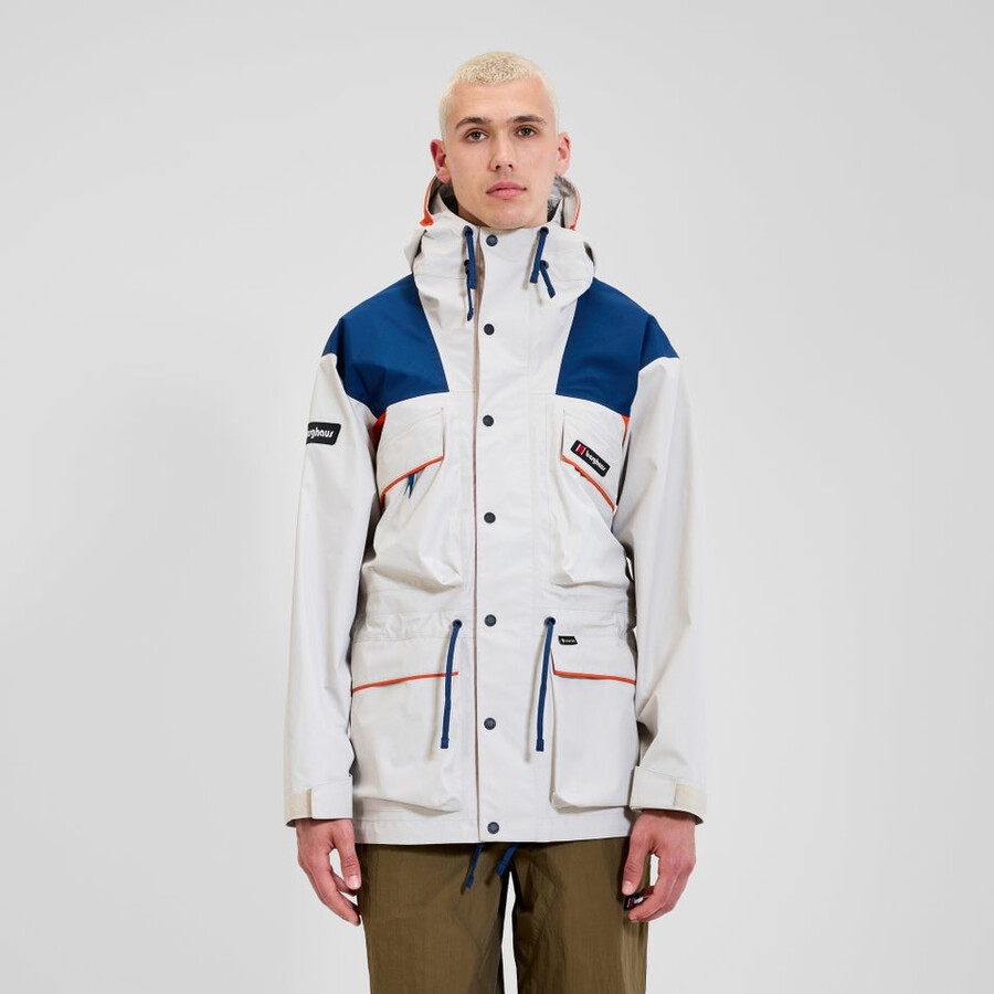 unisex trango impermeabile gore-tex giacca - grigioblu berghaus