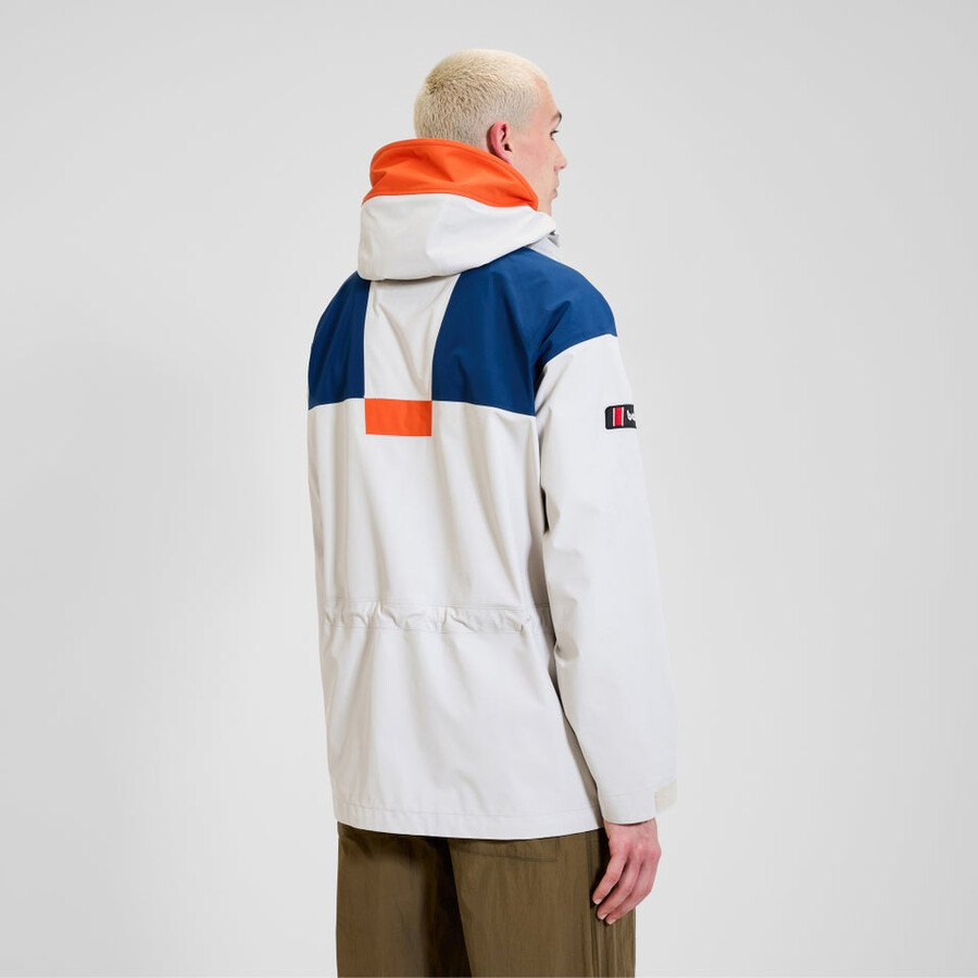 unisex trango impermeabile gore-tex giacca - grigioblu berghaus