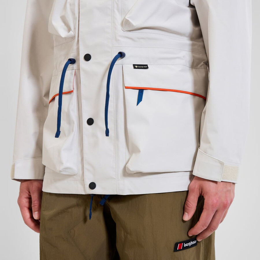 unisex trango impermeabile gore-tex giacca - grigioblu berghaus
