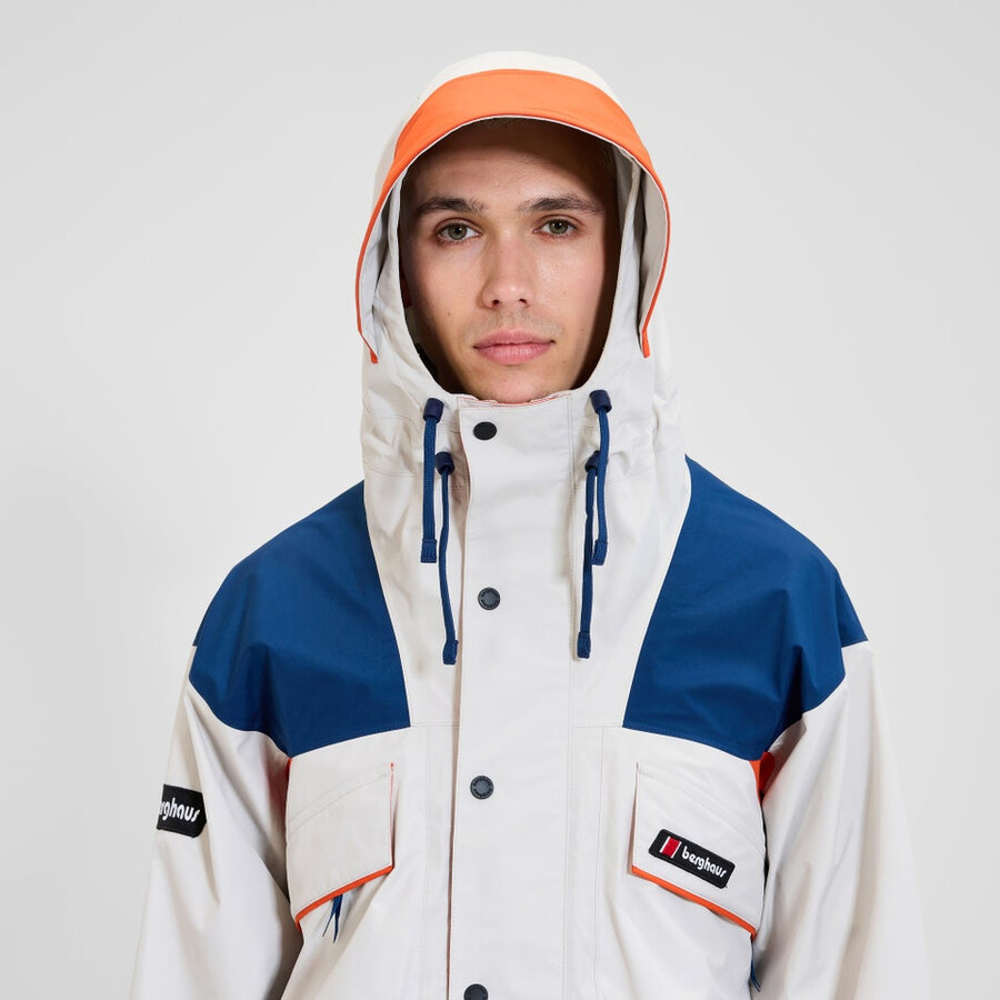 unisex trango impermeabile gore-tex giacca - grigioblu berghaus