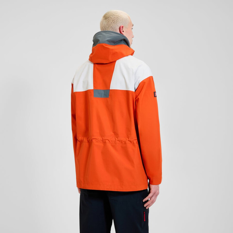 unisex trango impermeabile gore-tex giacca - arancionegrigio berghaus