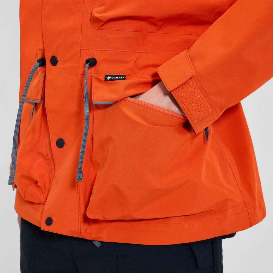 unisex trango impermeabile gore-tex giacca - arancionegrigio berghaus