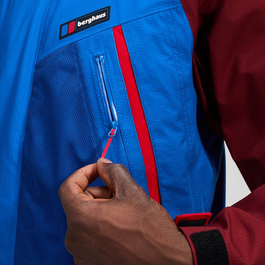unisex tempesta 25 gore-tex giacca - blurosso berghaus