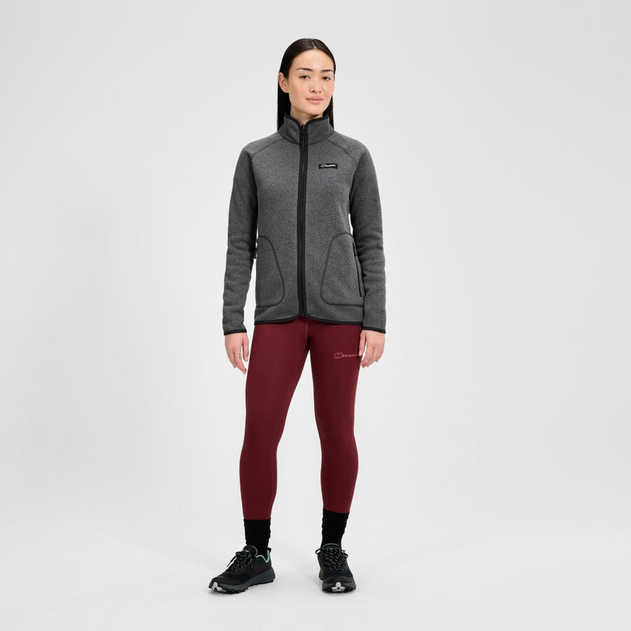 donne asterby interattiva giacca - nerogrigio berghaus