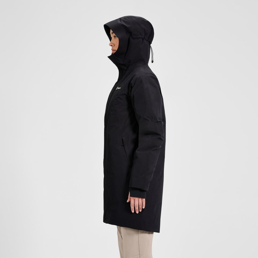 donne ashberry gore-tex down parka - nero berghaus