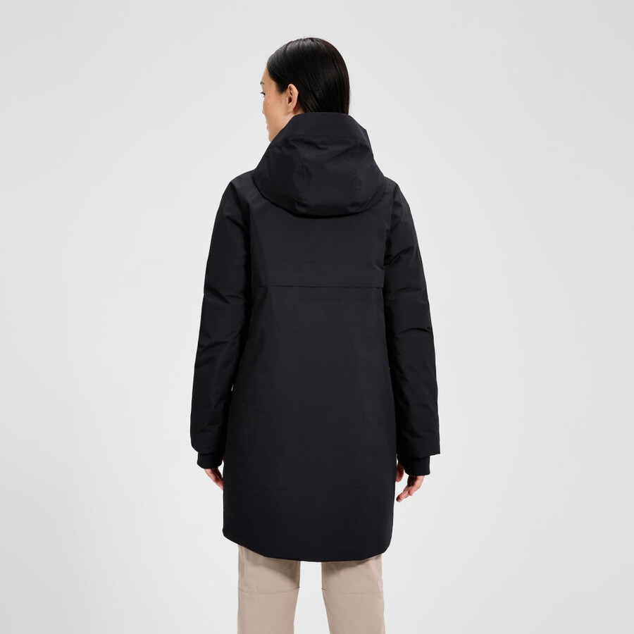 donne ashberry gore-tex down parka - nero berghaus
