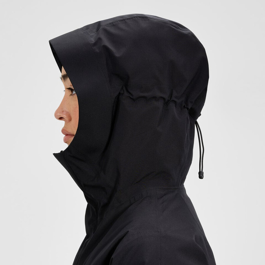 donne ashberry gore-tex down parka - nero berghaus