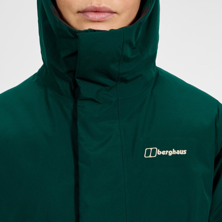 donne ashberry gore-tex down parka - verde berghaus