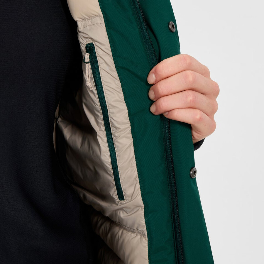 donne ashberry gore-tex down parka - verde berghaus