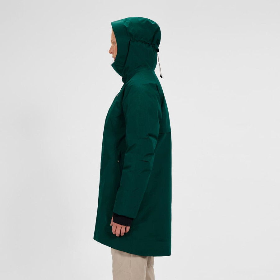 donne ashberry gore-tex down parka - verde berghaus