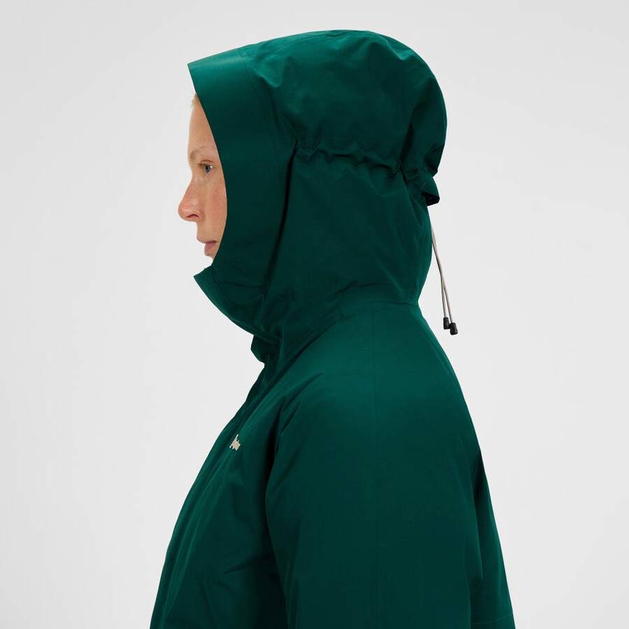 donne ashberry gore-tex down parka - verde berghaus