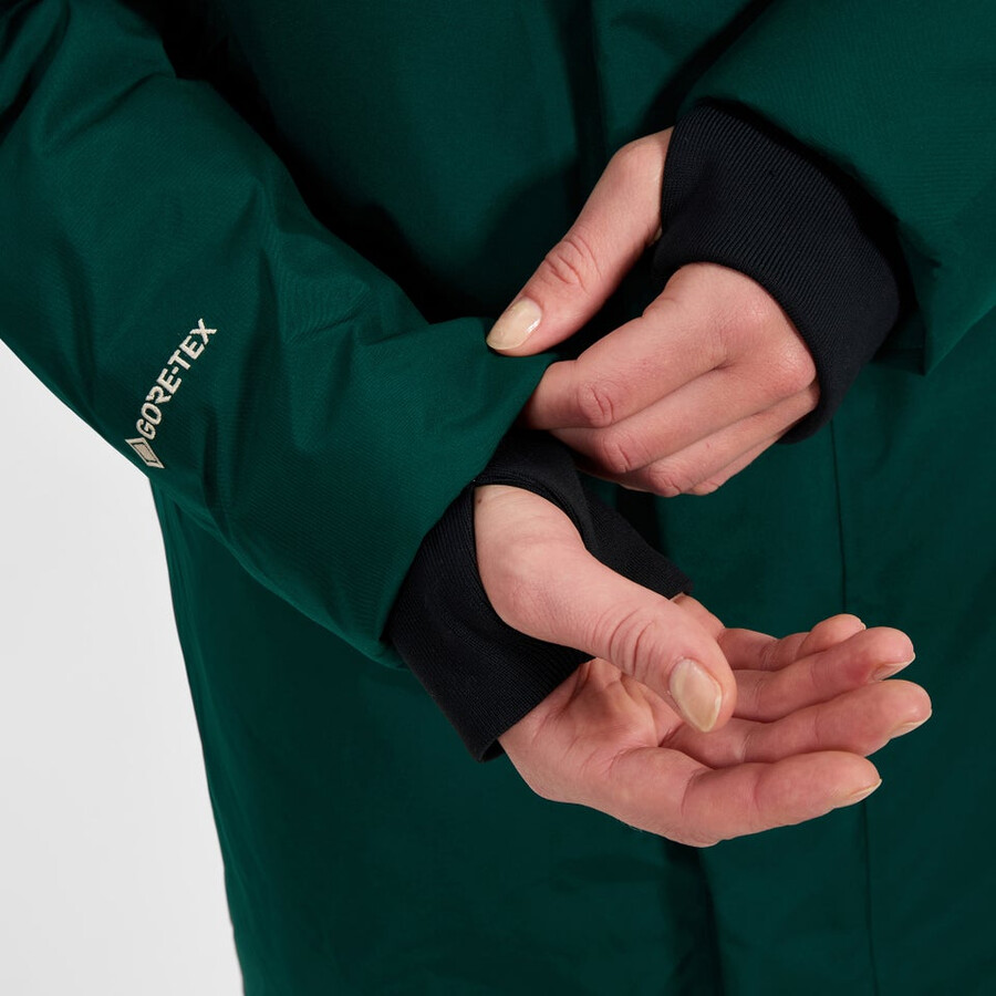 donne ashberry gore-tex down parka - verde berghaus