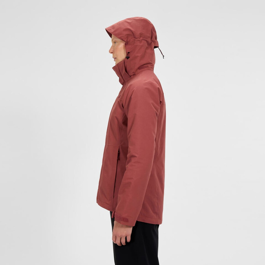 donne hillwalker 2.0 interattivo impermeabile gore-tex giacca - rosso berghaus