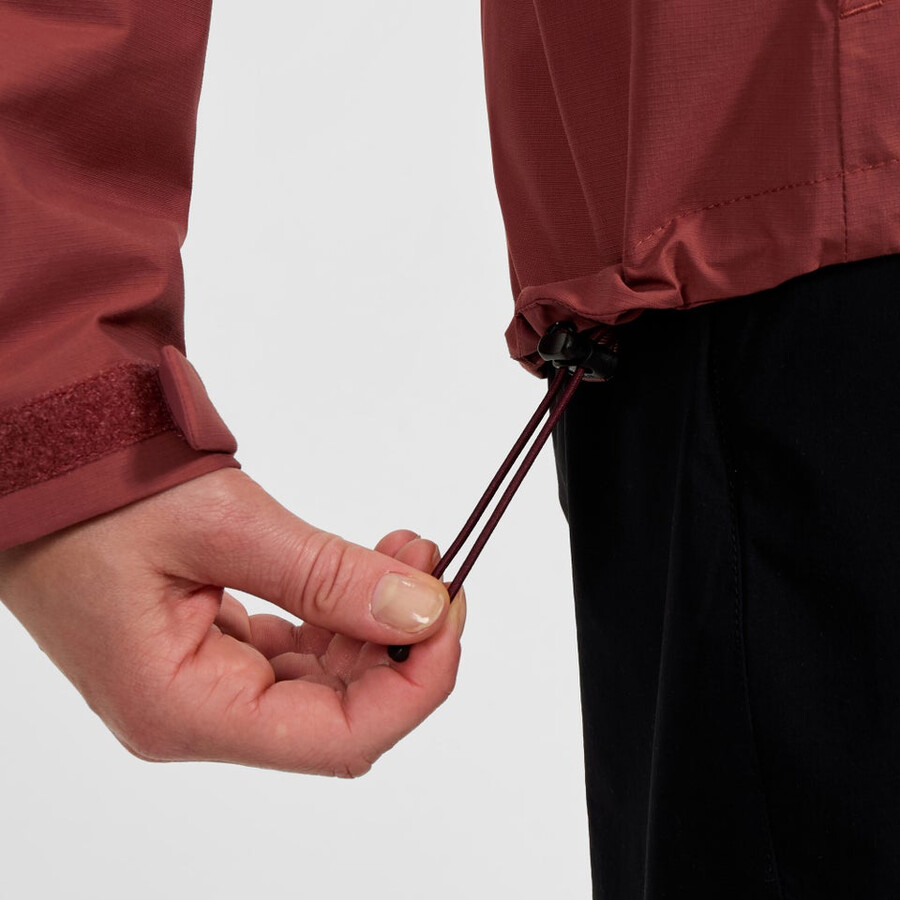 donne hillwalker 2.0 interattivo impermeabile gore-tex giacca - rosso berghaus