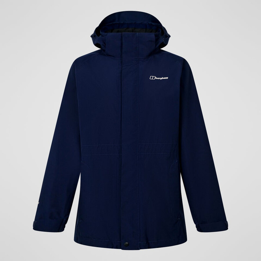 donne glissade gore-tex interattiva giacca - blu berghaus