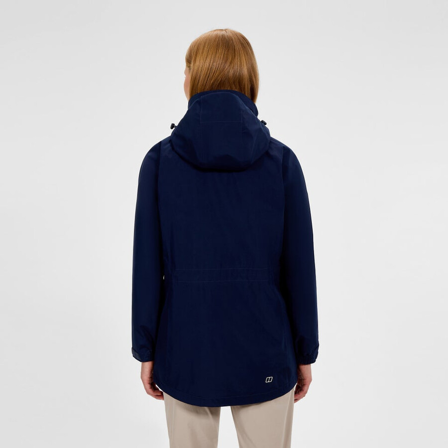 donne glissade gore-tex interattiva giacca - blu berghaus