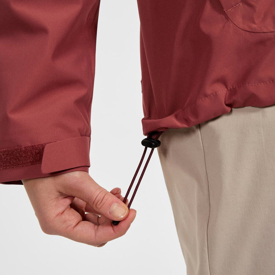 donne vagano gemini 3in1 giacca - rosso berghaus