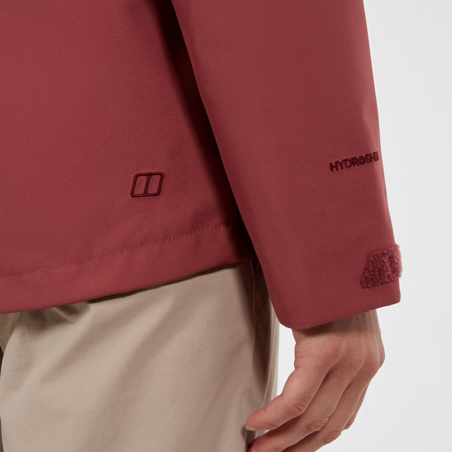 donne vagano gemini 3in1 giacca - rosso berghaus